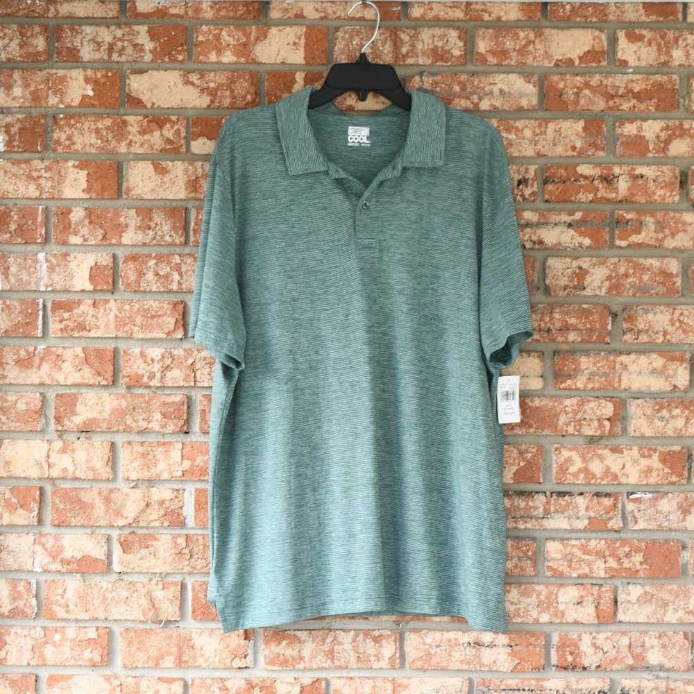32 Degrees Green Shirt - Picture 1 of 5